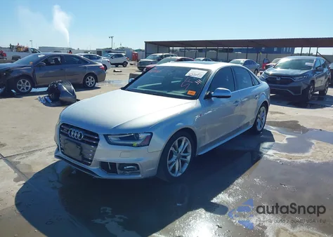 2013 Audi S4 3.0T Premium Plus from USA, damaged, VIN WAUBGAFL9DA227857